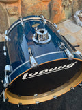 Ludwig Accent Cs Custom Drum Set kit 22.18,12.10,13.11,16.16,14.6
