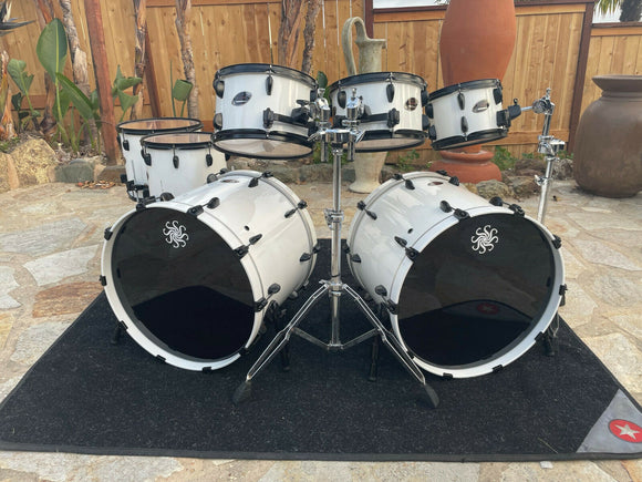 Sakae Evolved Maple 7pc Double Bass Drum Kit - Owned by Dave Mcgraw