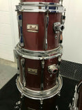 Pearl MLX Maple BORDEAUX RED LACQ 5pc Drum Set kit 10x10,12x10,14x12,16x16,22x16