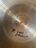 Vintage Paiste Formula 602 22" Ride Drum Cymbal 3330 Grams