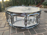Ludwig Vistalite 14 x 5.5 1976 snare drum - Clear