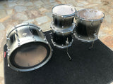 Dixon Outlaw Maple Blackburst 5pc Drum Set kit