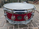 DW Collectors 14 x 6.5 Brass / Maple Edge Snare Drum