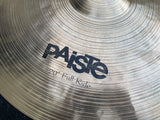 Paiste Sound Formula 20" Full Ride Drum Cymbal - NICK ON EDGE