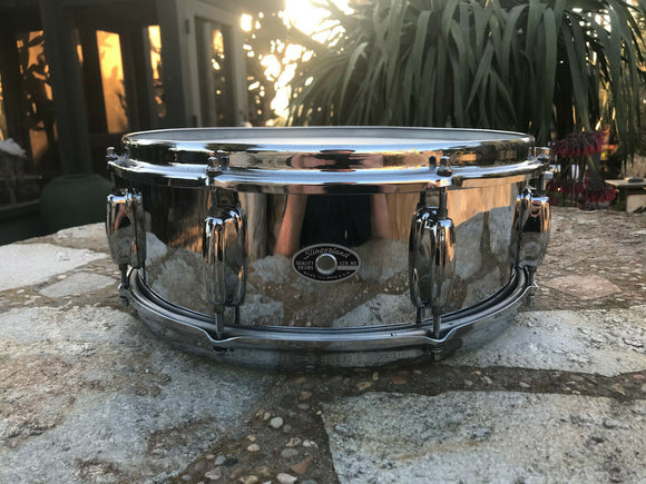 Slingerland Snare - 8 Lug 14 x 5 Chrome Drum