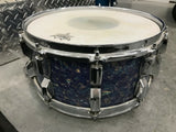 Pearl SUPER PRO GLX SNARE 14x6.5 Maple MEDITERRANEAN PEARL Snare Drum