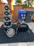 Mapex Saturn Walnut 7pc Drum Set 22x18.8x8,10x8,12x9,14x11,16x13,14x5.5