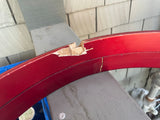 Vintage Tama Superstar Candy Apple Red CAR 1980's 22 " bass drum hoops - DAMAGED