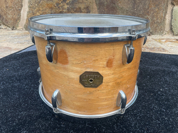 Vintage Gretsch 1970's Natural Finish 13x9 Tom Drum