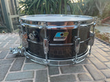 Ludwig Black Beauty B/O Super-Sensitive 6.5x14" Brass Snare Drum