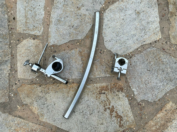 Yamaha Hex Rack Drum Rack PARTS - Clamp , ANGLE Connector Clamp - Short Curved