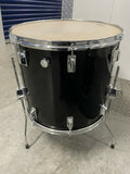 Pearl All Maple 80's 18x16 Floor Tom Drum Black Finish