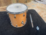 Vintage Gretsch 1970's Natural Finish 16x16 Tom Drum