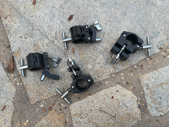 4 PACK Gibraltar Multi Clamps tom clamps cymbal rack mounts
