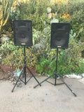 Yamaha S15E Passive Speaker Set of Two (2) + STANDS