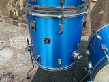 Vintage Tama ImperialStar 3pc Drum Set Kit Blue Metallic 70's 22x14,14x10,16x16