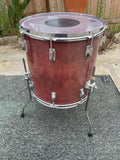 Tama Superstar Cherry 16x16" Floor Tom Drum 80's