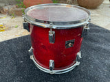 Tama Superstar Cherry 1980's 12 x 11 Tom Drum