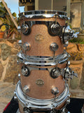 DW Collectors 5pc Champagne Sparkle Drum Set kit - EXCELLENT