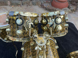 DW Collectors 5pc Bop Leopard Drum Set kit - 18" Kick
