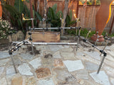HUGE 3 Sided Gibraltar Straight Drum Rack with Cymbal Arms