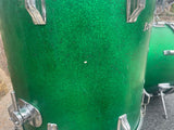 Vintage Rogers PowerTone Londoner Fullerton Green Spakle Power Tone 20,12,13,16