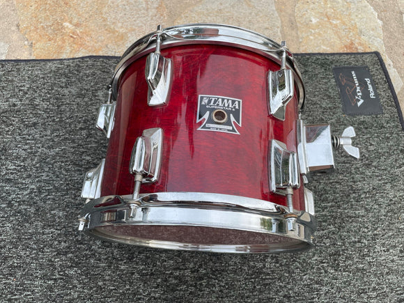 Tama Superstar Cherry 10x8 Shallow Size Cherry Tom Drum 80's