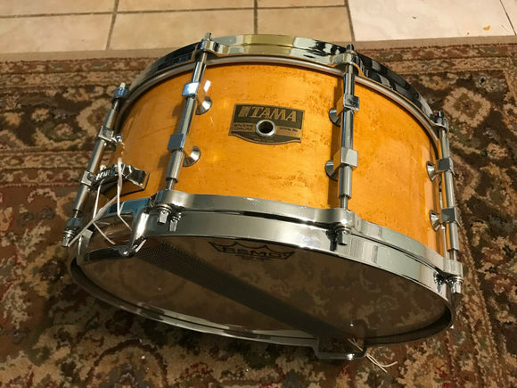 Tama Artwood MAPLE Artstar 80's 14 x 6.5 Snare Drum - BIRDS EYE MAPLE