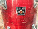VINTAGE TAMA SUPERSTAR CHERRY 14x12" Tom Drum