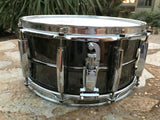 Pearl Sensitone Elite Brass 6.5" x 14" Beaded Snare - OWNED BY JASON BITTNER!!