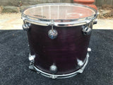 DW 16 x 13 hanging Tom Drum purple Satin