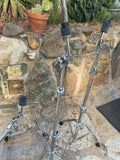 Three Pearl Cymbal Drum Stands - 2x Straight + 1x Boom