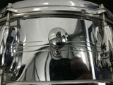 Slingerland Snare - 8 Lug Zoomatic 14 x 5 Brass Chrome Drum