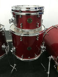 Ddrum  DIOS KELLER SHELL Red Sparkle Laq 5pc Drum Set kit 22x20 bass!!