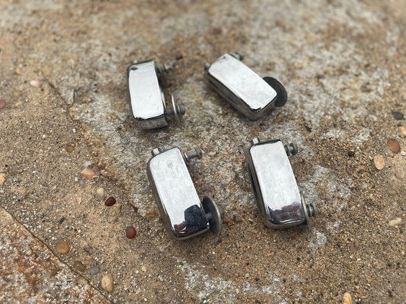 4x  Pack Vintage Rogers Bread and Butter 60's Tom Drum Lugs