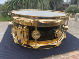 DW Collector's Series R30 "Starman" Neil Peart Rush 6x14 Edge Snare drum !!!