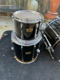 Pearl BLX 3pc Drum Set Kit Birch- Black FInish