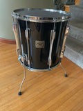 Tama Artstar Cordia 80's Black 16 x 16 Floor Tom Drum