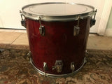 Tama Superstar 80's Cherry Wine 18x16 Floor Tom Drum