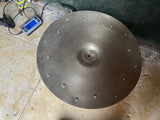 Paiste 18" Ludwig Standard by Paiste Crash/Ride Cymbal w/Rivets 1965 - 1975