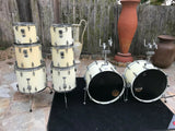 Tama Granstar Double Bass Drum Set kit!! ,12,13,14,15,16,18, two 24